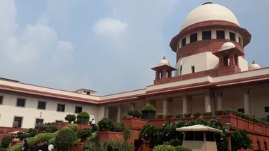 The Supreme Court of India building in New Delhi