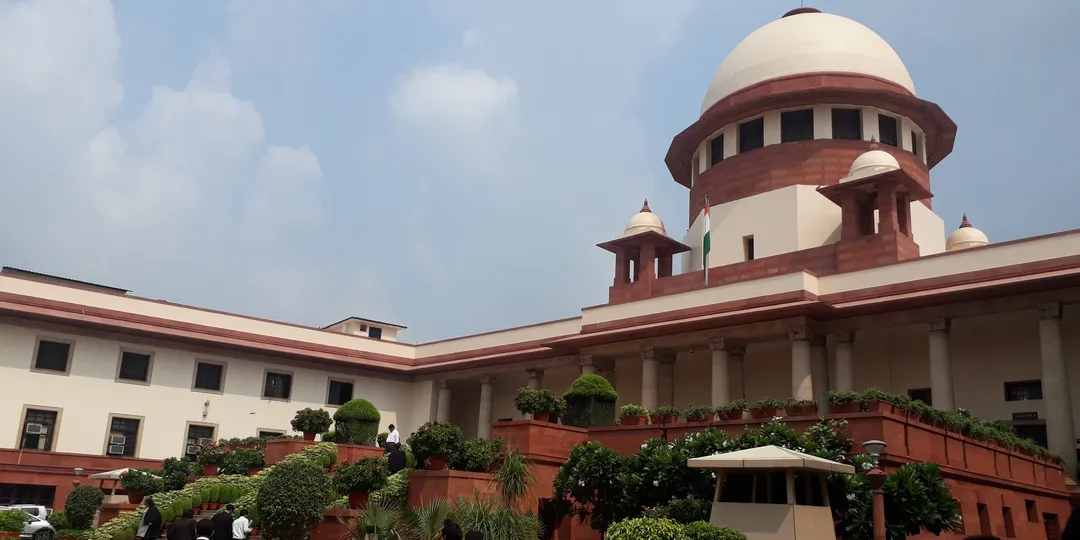 The Supreme Court of India building in New Delhi
