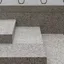 Minimalist concrete steps in bright daylight